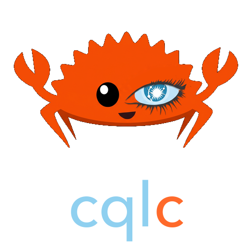 cqlc logo: the Rust crab with the Cassandra eye